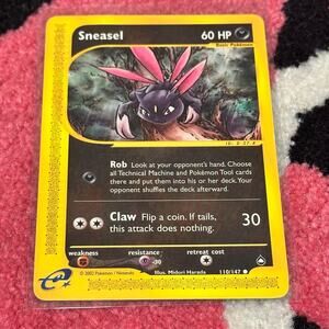 Sneasel #110 – Aquapolis – As Pictured